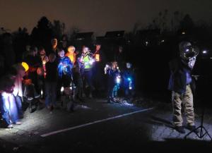 Gleich setzt sich der Zug in Bewegung ...